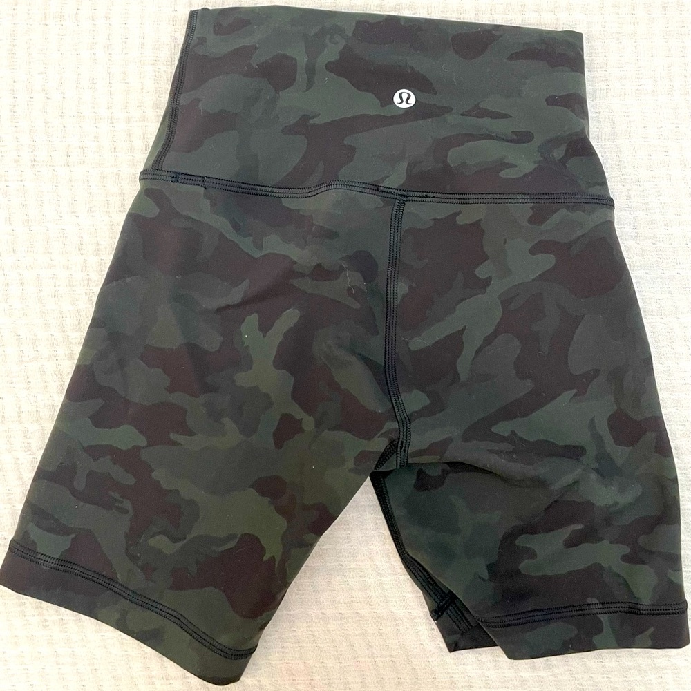 SOLD Lulu spandex shorts size 2